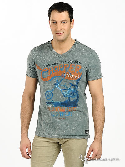 Футболка Energie, цвет цвет серый