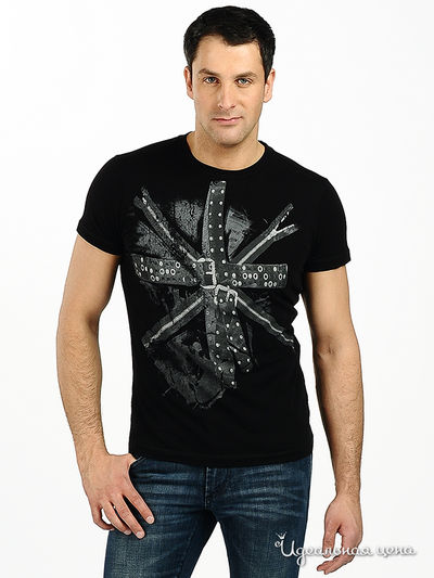 Футболка Energie, цвет цвет черный