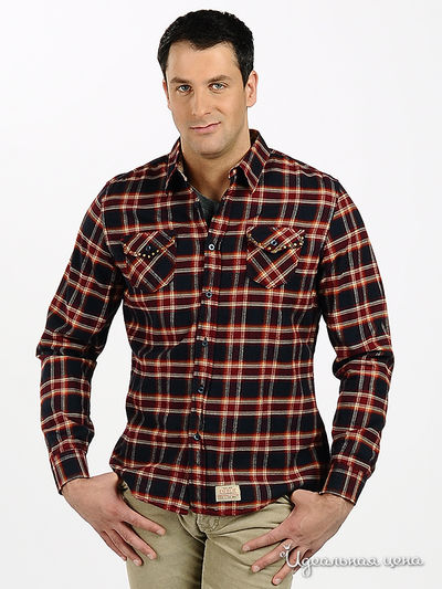 Рубашка Energie, цвет цвет темно-синий / красный