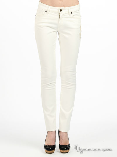 Брюки Marlboro Classics, цвет цвет молочный