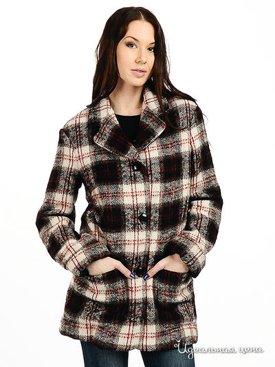 Пальто Marlboro Classics, цвет принт клетка