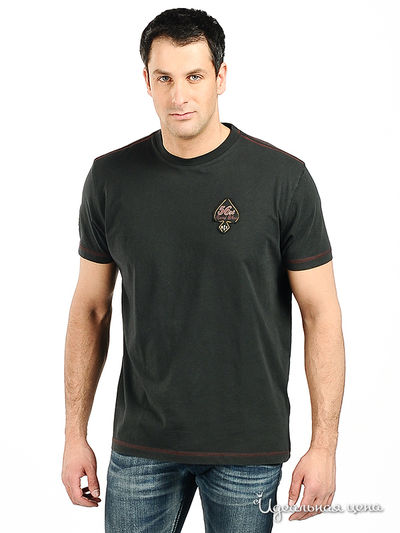 Футболка Marlboro Classics, цвет цвет темно-серый