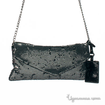 Клатч SOCIETA&ATOS LOMBARDINI, цвет цвет черный / серебряный