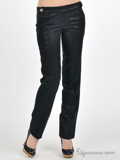 Брюки SOCIETA&ATOS LOMBARDINI, цвет цвет черный