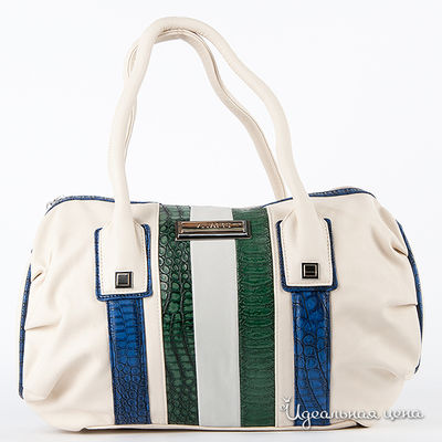 Сумка Vitacci, цвет цвет белый / зеленый / синий