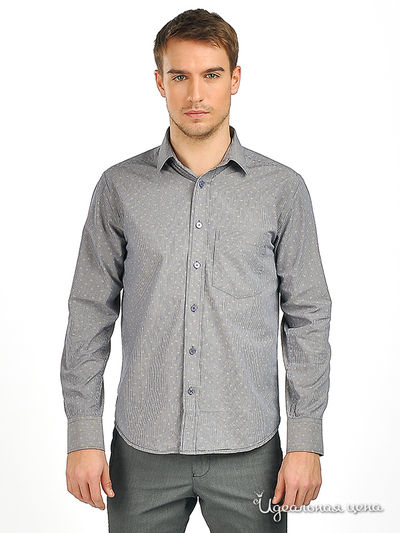 Рубашка Mavango, цвет цвет серо-голубой