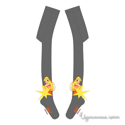Колготки Cartoon Brands, цвет цвет серый