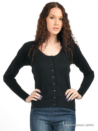 Кардиган Just Valeri, цвет цвет черный
