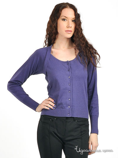 Кардиган Just Valeri, цвет цвет фиолетовый