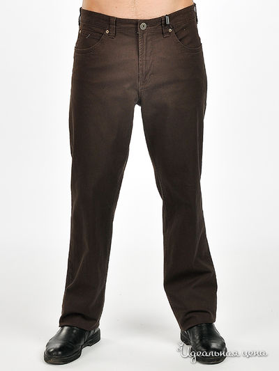 Джинсы Pezzo, цвет цвет коричневый