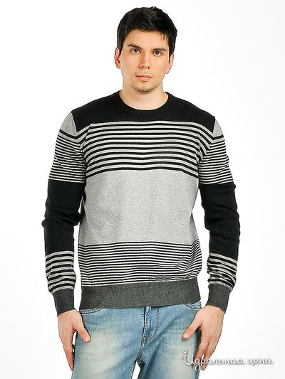 Джемпер Pezzo, цвет цвет серый / черный