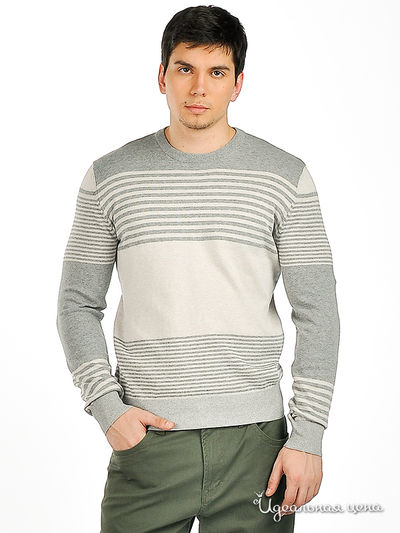 Джемпер Pezzo, цвет цвет серый / бежевый