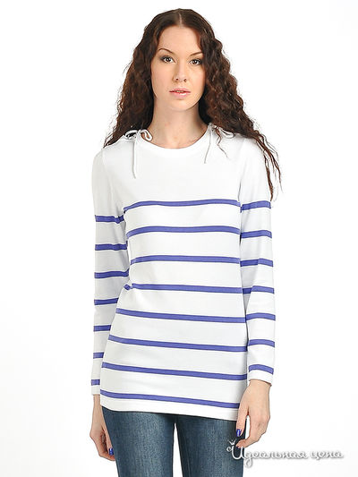 Джемпер Pezzo, цвет цвет белый / фиолетовый