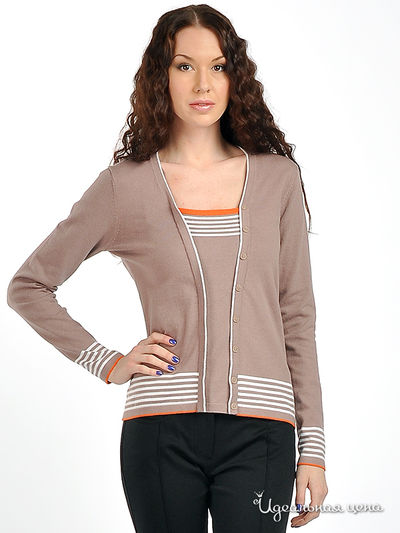 Джемпер Pezzo, цвет цвет какао