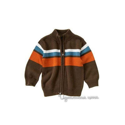 Кардиган Crazy8, цвет цвет коричневый / оранжевый / синий / белый