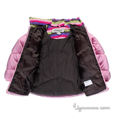 Куртка London frog для  девочки, цвет светло-розовый