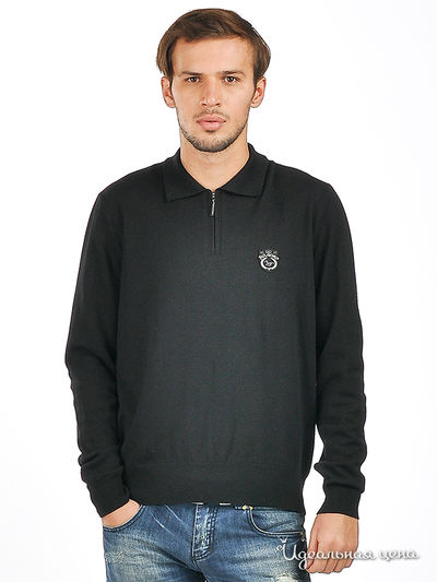 Кофта-поло Total Look, цвет цвет черный