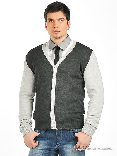 Кардиган Take Two, цвет цвет черный / серый