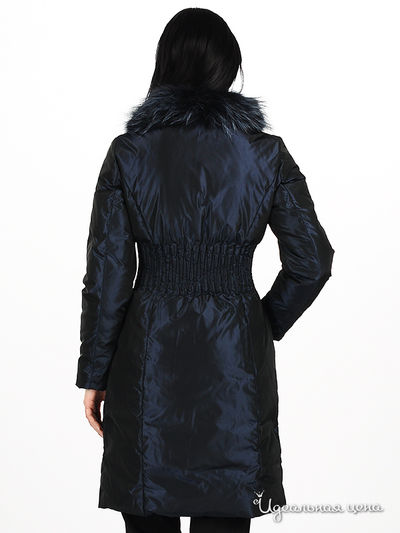 Пальто Lawine женское, цвет темно-синий
