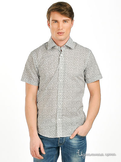 Рубашка Мультибренд, цвет цвет белый / серый / черный