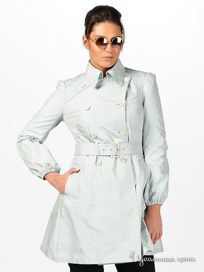 Плащ Prada, Richmond, Dsquared, цвет цвет кремово-белый