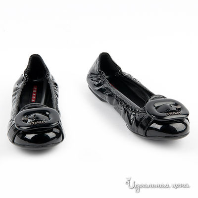 Балетки Prada, Richmond, Dsquared, цвет цвет черный