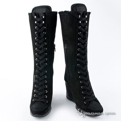 Сапоги Prada, Richmond, Dsquared, цвет цвет черный