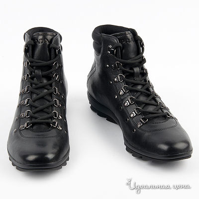 Ботинки Prada, Richmond, Dsquared, цвет цвет черный