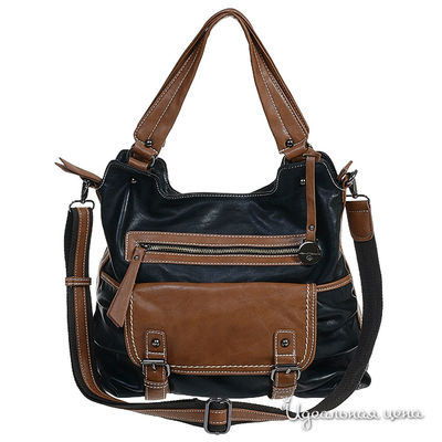 Сумка Vera Victoria Vito, цвет цвет черно-коричневый