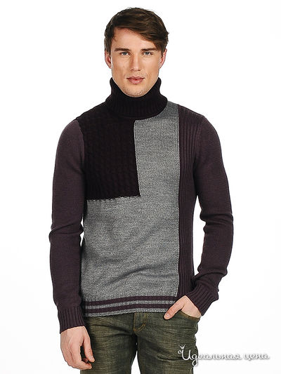 Свитер Antony Morato, цвет цвет серый / сиреневый / фиолетовый