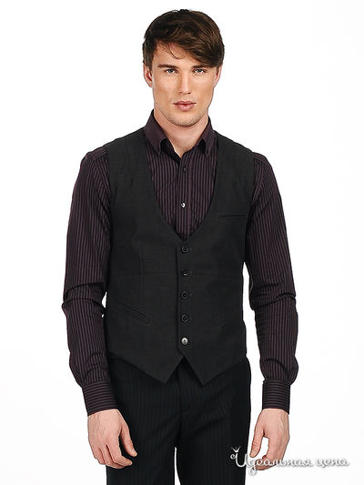 Жилет Antony Morato, цвет цвет темно-серый