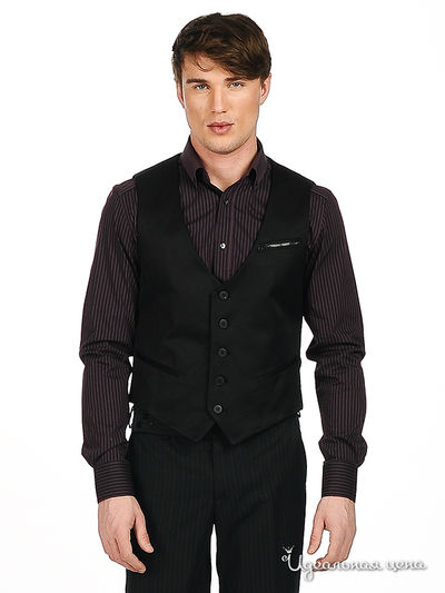 Жилет Antony Morato, цвет цвет черный