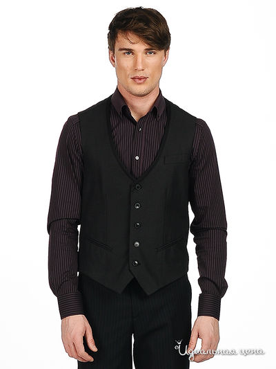 Жилет Antony Morato, цвет цвет темно-серый / черный