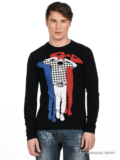 Лонгслив Antony Morato, цвет цвет черный