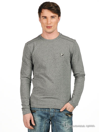 Лонгслив Antony Morato, цвет цвет серый