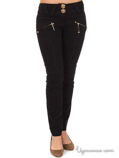 Джинсы SOCIETA&ATOS LOMBARDINI, цвет цвет черный