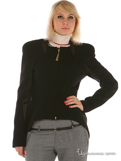 Жакет SOCIETA&ATOS LOMBARDINI, цвет цвет черный