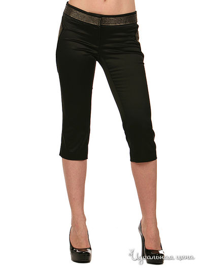 Бриджи SOCIETA&ATOS LOMBARDINI, цвет цвет черный