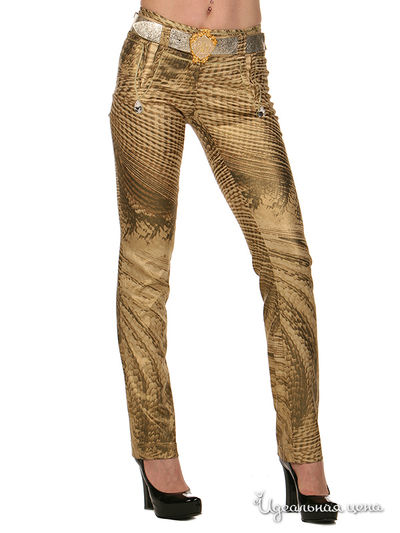 Брюки SOCIETA&ATOS LOMBARDINI, цвет цвет золотистый