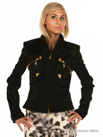 Жакет SOCIETA&ATOS LOMBARDINI, цвет цвет черный