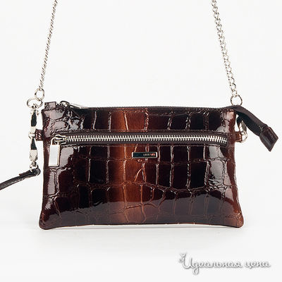 Клатч Karya, цвет цвет коричневый