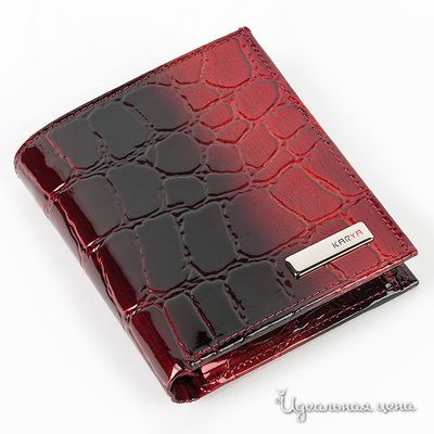 Кошелек Karya, цвет цвет бордовый