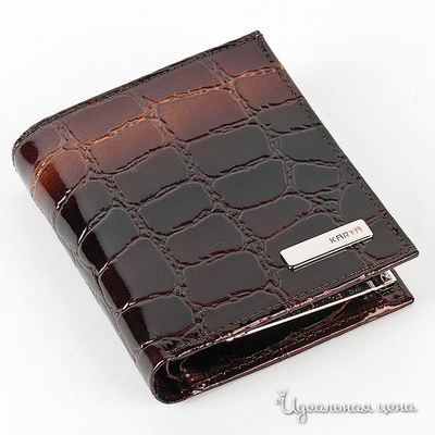 Кошелек Karya, цвет цвет коричневый