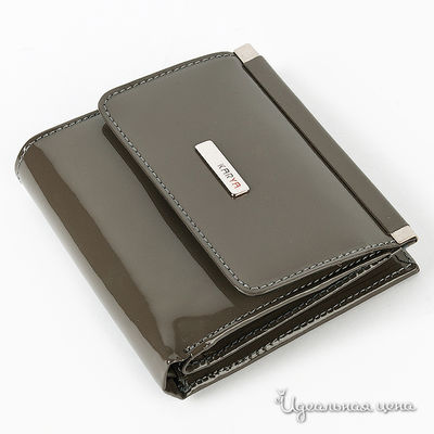 Кошелек Karya, цвет цвет серый