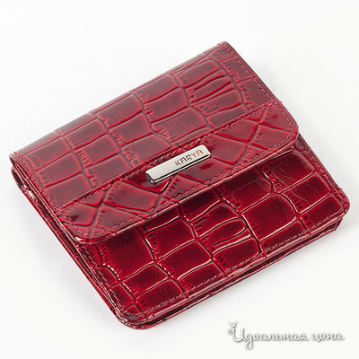 Кошелек Karya, цвет цвет красный