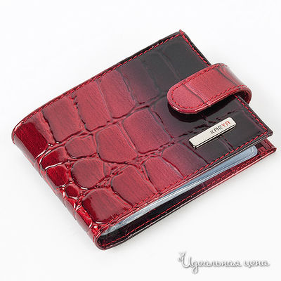 Визитница Karya, цвет цвет бордовый