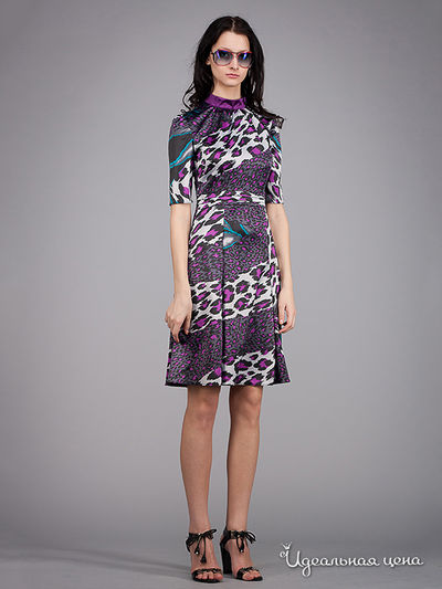 Платье May Be, цвет цвет мультиколор