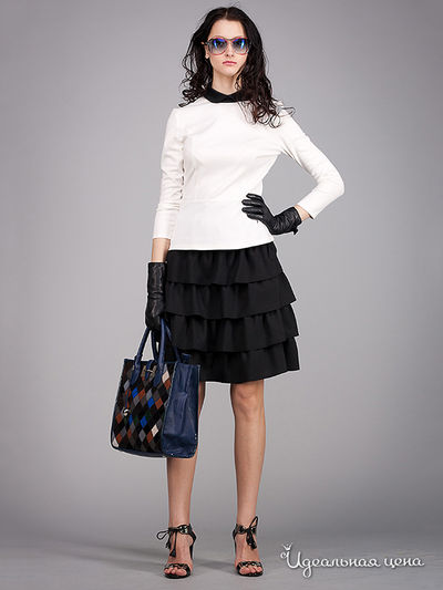 Блуза May Be, цвет цвет белый