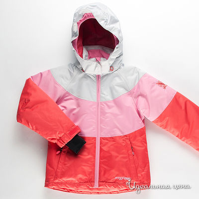 Куртка Progress by Reima, цвет цвет красный / розовый / светло-серый