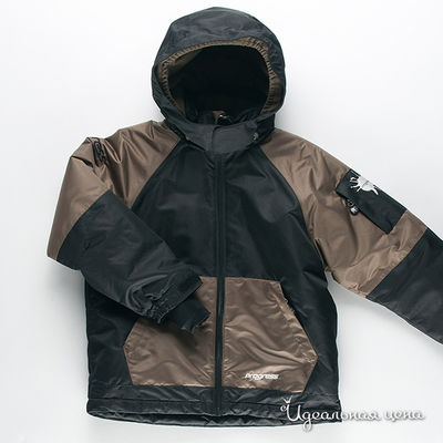 Куртка Progress by Reima, цвет цвет черный / коричневый